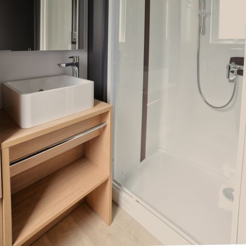 Stacaravan 6 personen - Lodge Prestige Natura