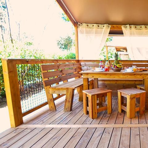 Safarizelt 5 Personen - Zelt Lodge Cottu