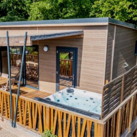 LODGE 9 people - Lodge Prestige sur pilotis front mer 7p 3Ch SPA