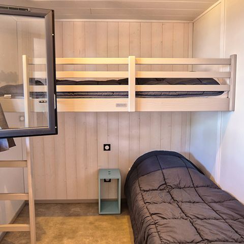 Lodge 9 personen - Prestige op palen aan zee 7p 3Ch - SPA