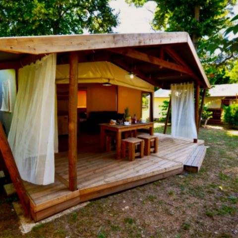 Tent 5 personen - Lodge Riada 2Ch - Zonder sanitair