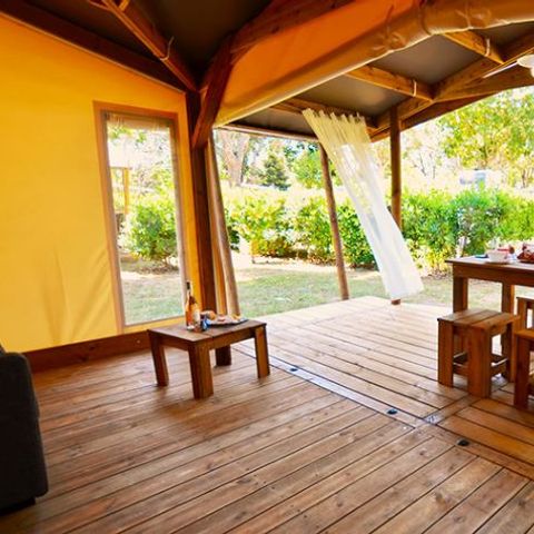 tent 5 personen - Tent Lodge Riada 5p 2Ch - zonder sanitair