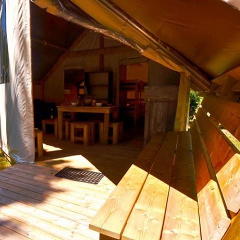 tent 5 personen - Tent Lodge Liberta 5p 2Ch
