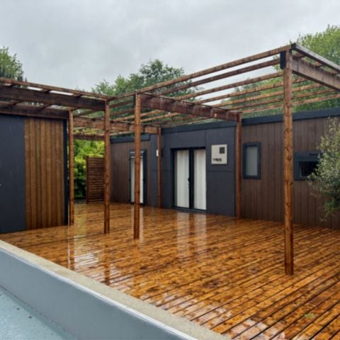 Stacaravan 10 personen - Cottage Premium Tribu - SPA 5CH