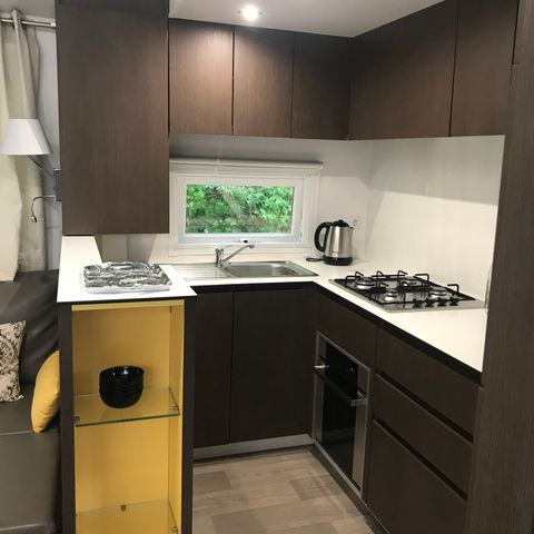 MOBILHOME 8 personnes - VIA AUREA  PRIVILEGE 40 M² AV CLIM