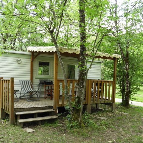 MOBILHOME 4 personas - LIZERT 24 M² ESTÁNDAR