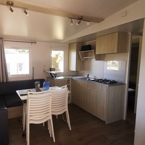 Mobilheim 6 Personen - Mobil Home 2 Zi 4/6 pl Halboffene Terrasse ohne Klimaanlage