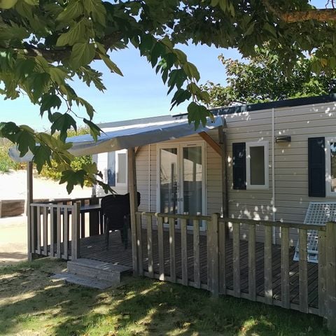 Mobilheim 6 Personen - Mobil Home 2 Zi 4/6 pl Halboffene Terrasse ohne Klimaanlage