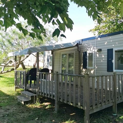 Mobile home 8 persons - 3 bedrooms 6/8 people Semi-covered terrace without air conditioning
