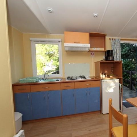 Stacaravan 6 personen - stacaravan met 3 slaapkamers