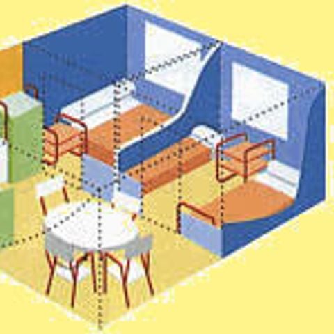 Bungalowtent 4 personen - Zonder sanitair