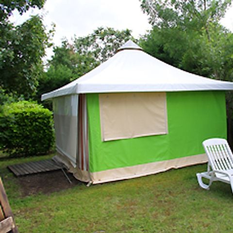 BUNGALOW DE LONA 4 personas - Sin instalaciones sanitarias