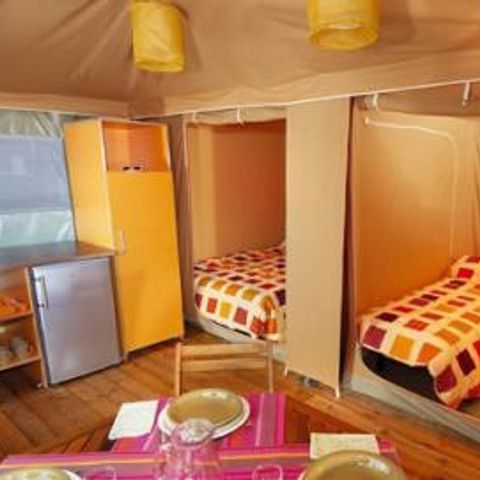 BUNGALOW TOILÉ 4 personnes - Sans sanitaires