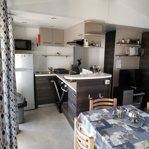 MOBILHOME 6 personnes - LUXE TOUT EQUIPE