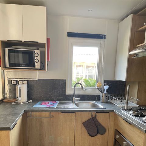 MOBILE HOME 6 people - Mobil Home CK135 - 40 m² - 3 Bedrooms - Air-conditioned