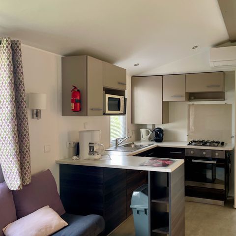 MOBILHOME 6 personnes - Mobil Home CK171 - 40 m² - 3 Chambres -  Climatisation