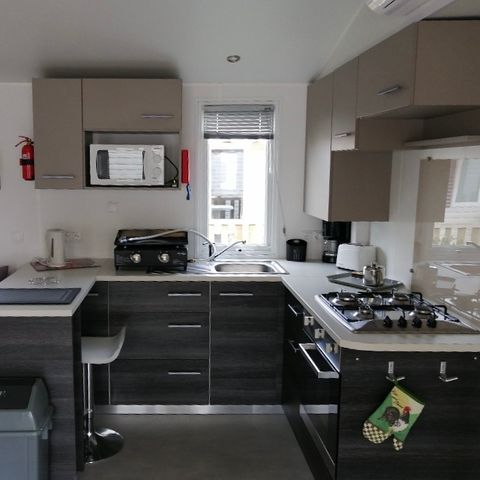 MOBILHOME 6 personnes - Mobil Home CK171 - 40 m² - 3 Chambres -  Climatisation