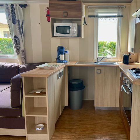 MOBILHOME 6 personnes - CC110 - 36 m² - 3 Chambres -  Climatisation