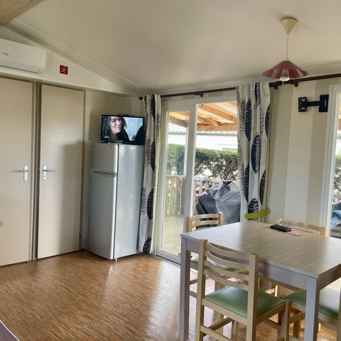 MOBILHOME 6 personnes - CC110 - 36 m² - 3 Chambres -  Climatisation