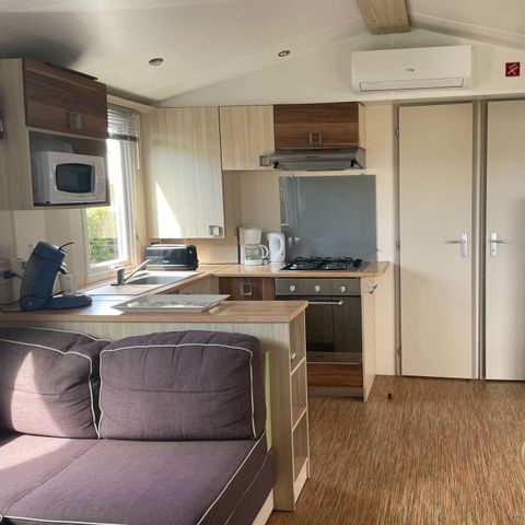 MOBILHOME 6 personnes - CC110 - 36 m² - 3 Chambres -  Climatisation