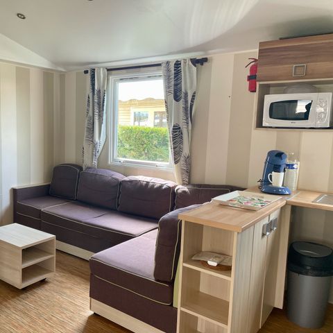 MOBILHOME 6 personnes - CC110 - 36 m² - 3 Chambres -  Climatisation
