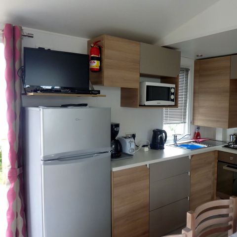 MOBILHOME 6 personnes - Mobil Home CC217 - 36 m² - 3 Chambres - Climatisation