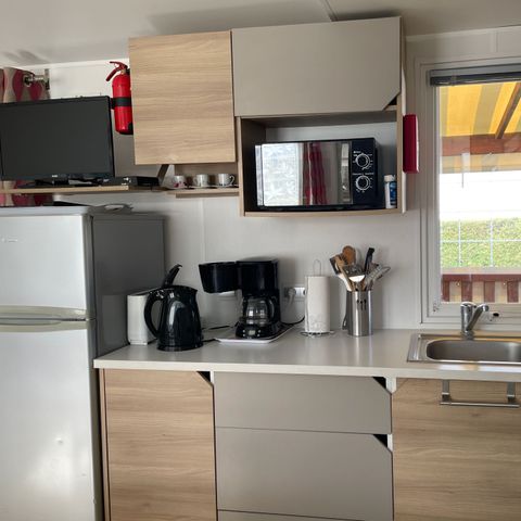 MOBILHOME 6 personnes - Mobil Home CC217 - 36 m² - 3 Chambres - Climatisation