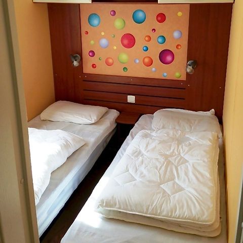 MOBILHOME 6 personnes - Mobil Home CC282 - 40 m² - 3 Chambres - Climatisation