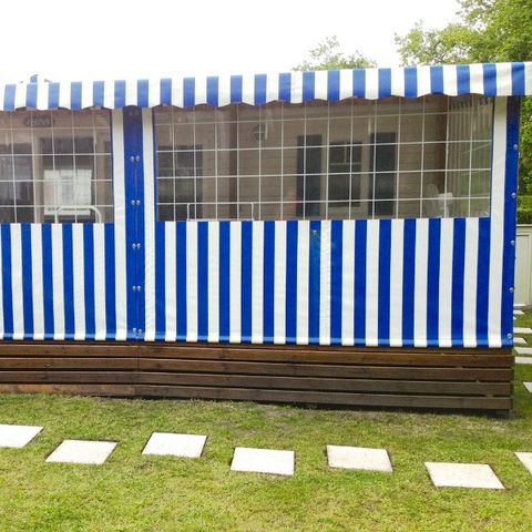 MOBILHOME 6 personnes - Mobil Home CC282 - 40 m² - 3 Chambres - Climatisation