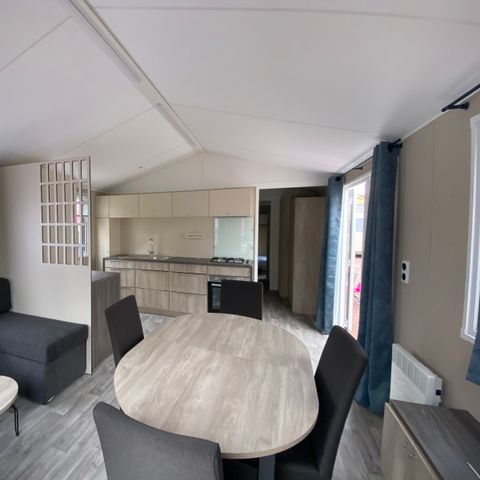 Stacaravan 4 personen - Stacaravan CC379 - 40 m² - 2 slaapkamers 4 pers