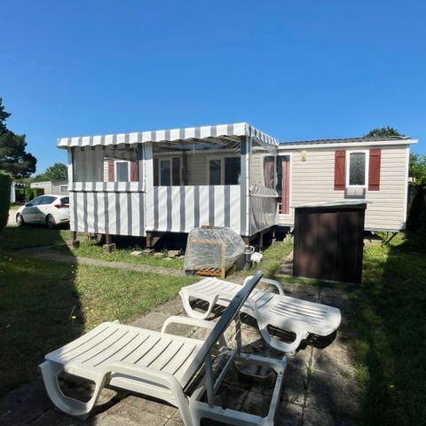 BUNGALOW 6 personnes - Mobil Home CC725 - 40 m² - 3 Chambres - Climatisation