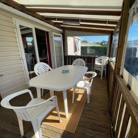BUNGALOW 6 personnes - Mobil Home CC725 - 40 m² - 3 Chambres - Climatisation