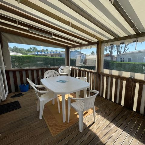 MOBILHOME 6 personnes - Mobil Home CC725 - 40 m² - 3 Chambres - Climatisation