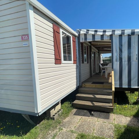 MOBILHOME 6 personnes - Mobil Home CC725 - 40 m² - 3 Chambres - Climatisation