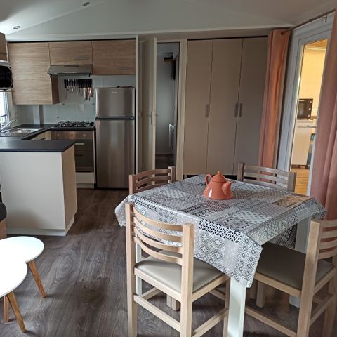 MOBILHOME 6 personnes - Mobil Home CC894 - 40 m² - 3 Chambres - Climatisation