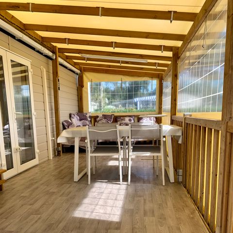 MOBILHOME 6 personnes - Mobil Home CC780 - 45 m2 - 3 Chambres - Climatisation