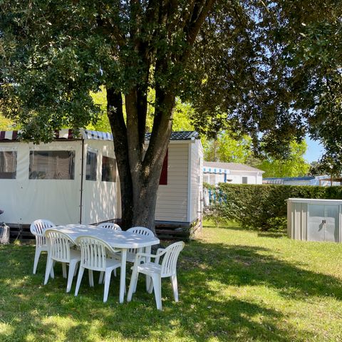 MOBILHOME 6 personnes - CC995 - 40m2 - 3 Chambres - 6 pers - CLIM-LV-LV-2 SDB