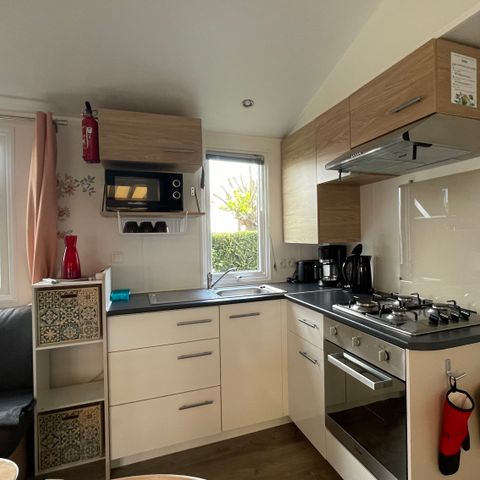 MOBILHOME 4 personas - CC 921 - 32m2 - 2 habitaciones - aire acondicionado - lavadora