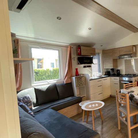 Mobile home 4 persons - CC 921 - 32m2 - 2 bedrooms - Air conditioning - Washing machine