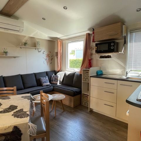 MOBILHOME 4 personnes - CC 921 - 32m2 - 2 CH - CLIM -  LAVE LINGE - TV