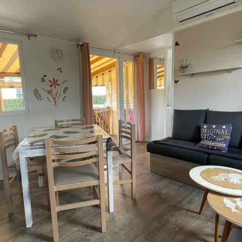 MOBILHOME 4 personnes - CC 921 - 32m2 - 2 CH - CLIM -  LAVE LINGE - TV