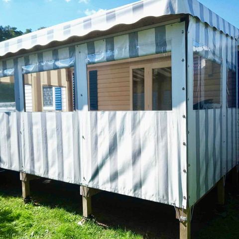 Stacaravan 6 personen - STACARAVAN CC 652 3 SL.K. AIR-CON 36M2