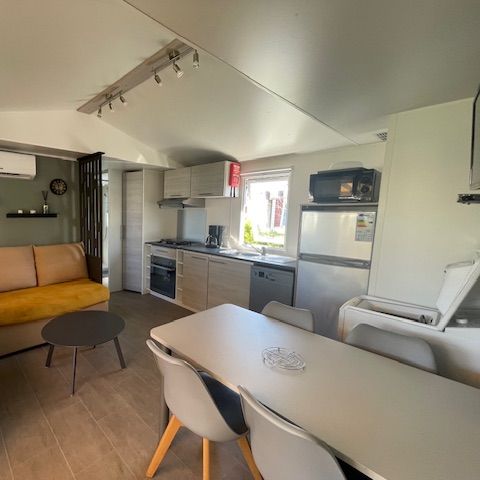 MOBILE HOME 4 people - 2-bedroom mobile home (Immobilhome) air-conditioned