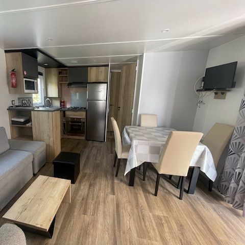 Stacaravan 6 personen - Stacaravan met 3 slaapkamers (Immobilhome)