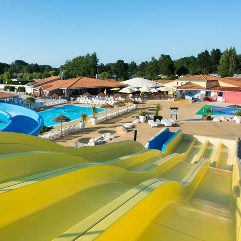 Tour Opérateur et particuliers sur camping Les Charmettes -  Funpass non inclus - Camping Charente-Maritime