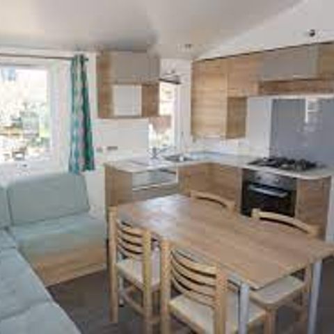 Stacaravan 6 personen - Elegansia - Ontbijt + beddengoed inbegrepen + 2 volwassene en 2 kind funpasses inbegrepen