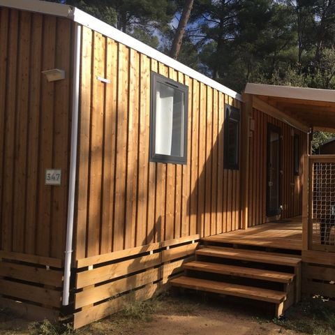 Stacaravan 6 personen - Cottage Privilège 3 slaapkamers - Uitzicht op zee