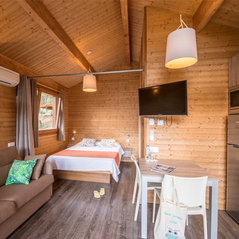 CHALET 2 people - 1 bedroom privilege