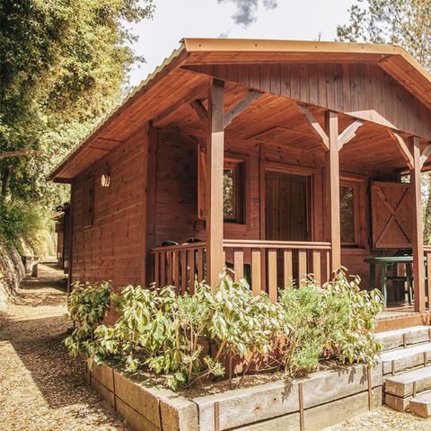 Chalet 2 personen - Lage kosten 1 slaapkamer