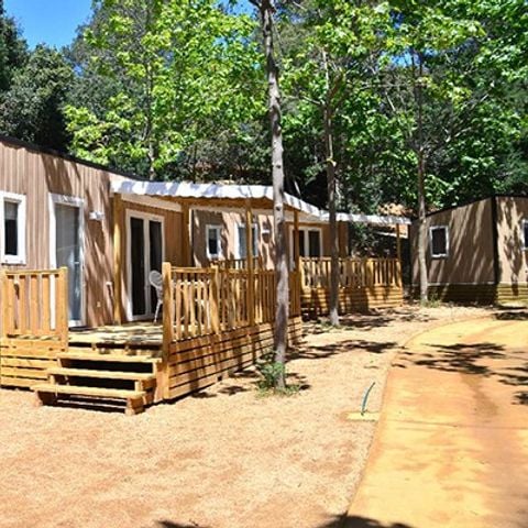 MOBILE HOME 6 people - Comfort XL | 3 Bedrooms | 6 Pers | Raised terrace | Air conditioning